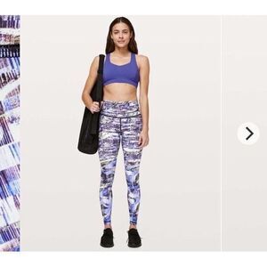 Lululemon wunder under high rise full‎ on luxtreme 28".$118 size 2